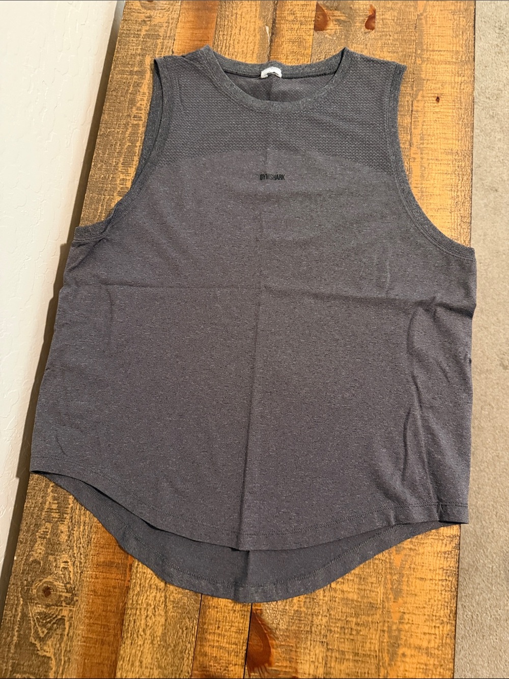 Gymshark Women's Dark Gray Muscle Tank